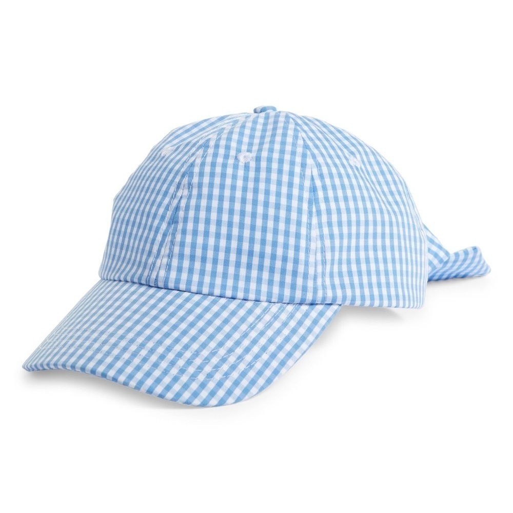 BP. Blue Gingham Bow Cap